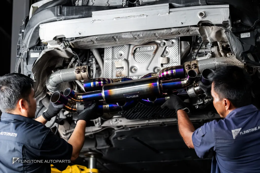 Porsche 992 กาบบันได LED  Drive Unit ท่อ Usus