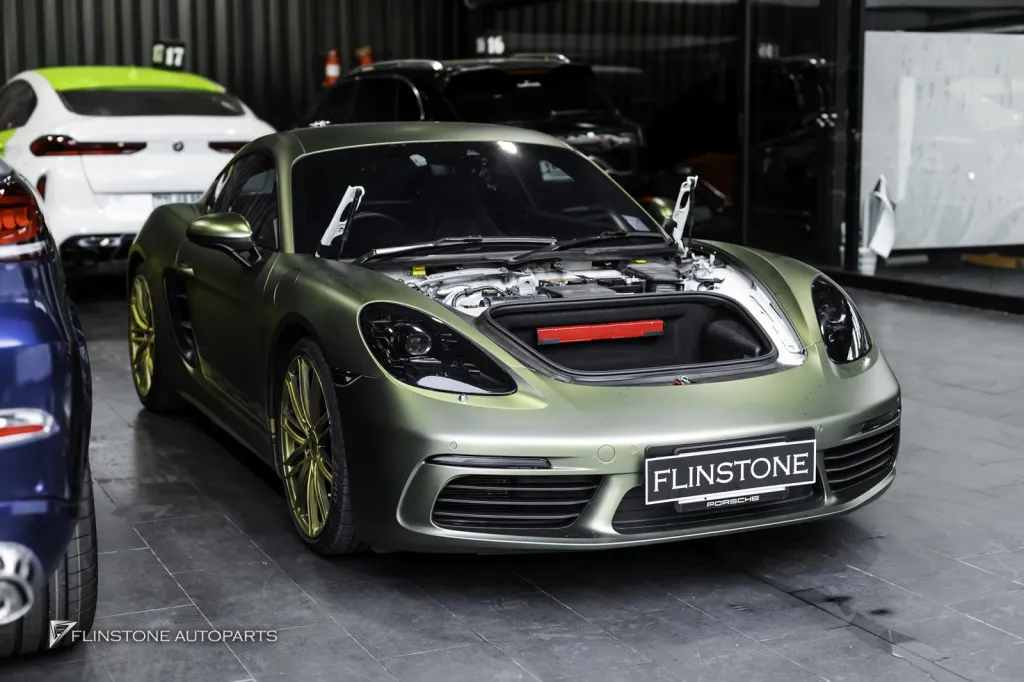 Porsche 718 ฝากระโปรงคาร์บอน