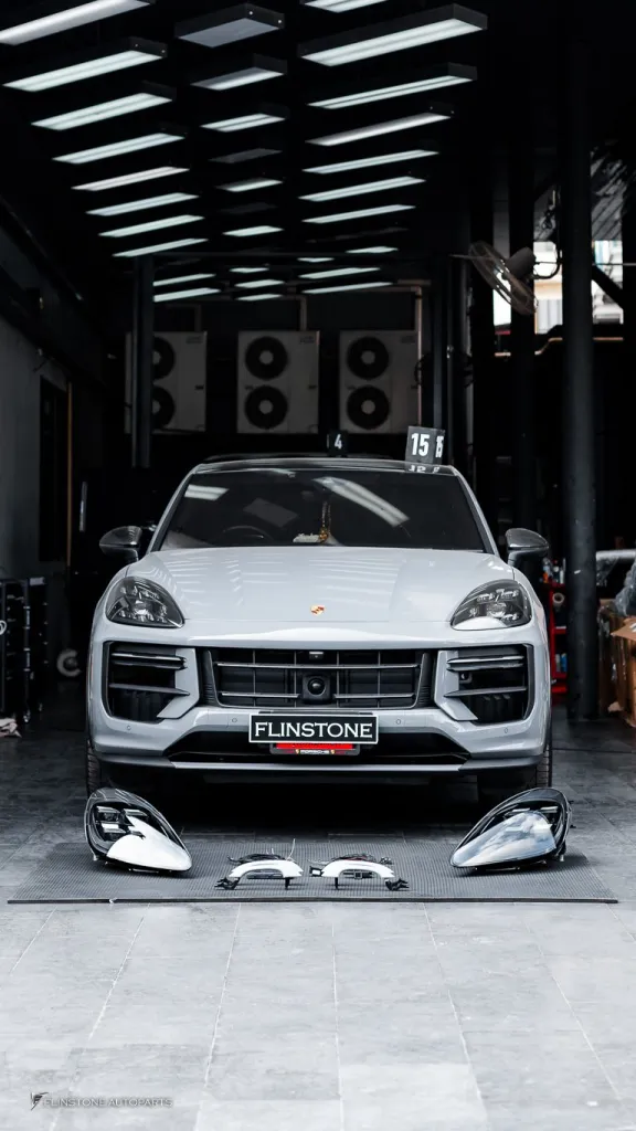 Porsche Cayenne ไฟหน้า Keyless