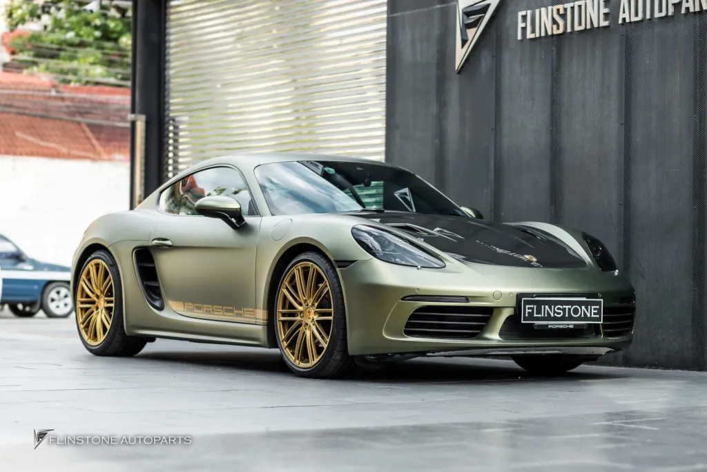 Porsche 718 ฝากระโปรงคาร์บอน