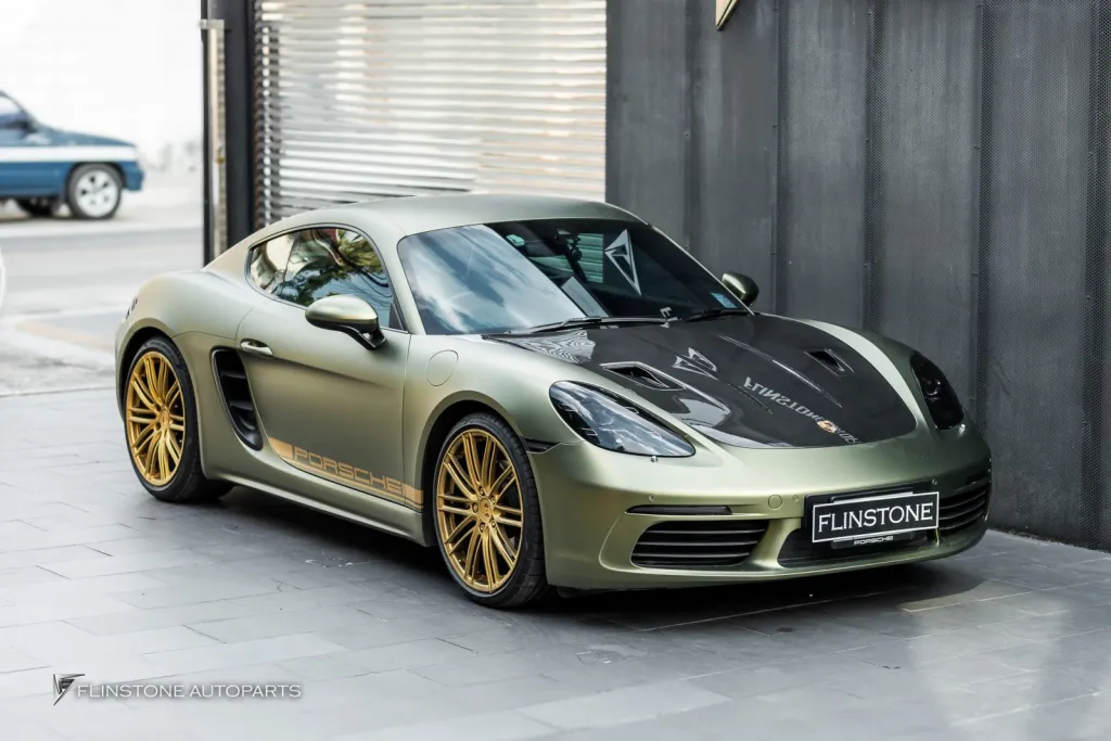 Porsche 718 ฝากระโปรงคาร์บอน