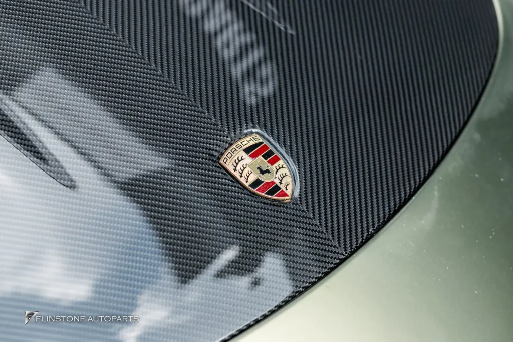 Porsche 718 ฝากระโปรงคาร์บอน