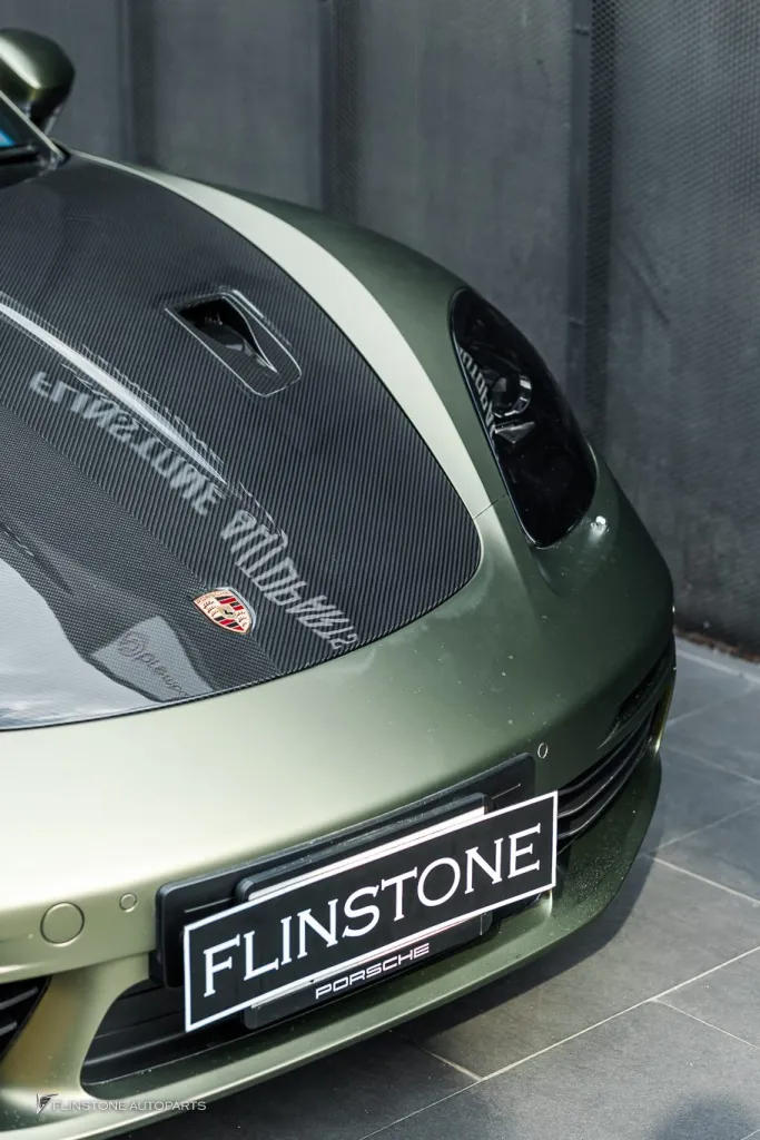 Porsche 718 ฝากระโปรงคาร์บอน