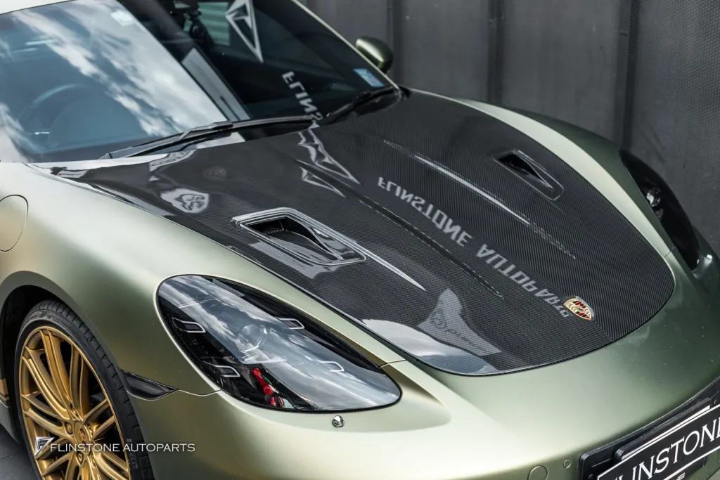 Porsche 718 ฝากระโปรงคาร์บอน