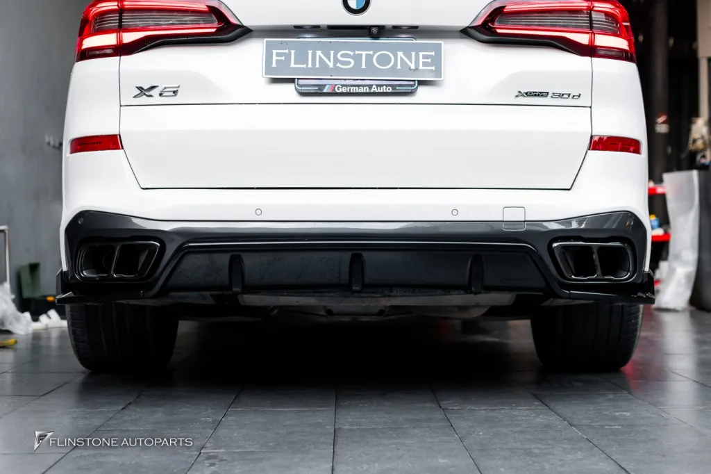 BMW X5 ปลายท่อ ดำเงา
