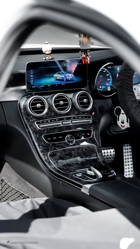 Mercedes Benz W205 锻造碳纤维内饰