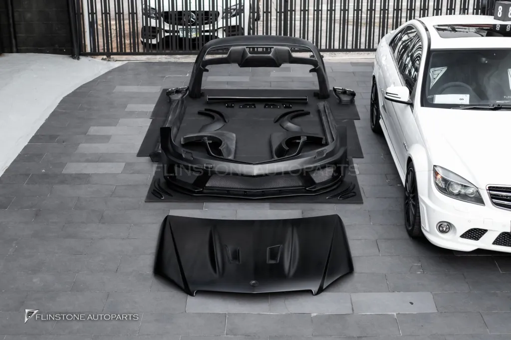 Mercedes Benz C63 ชุดพาร์ท Wide Body AMG Black Series