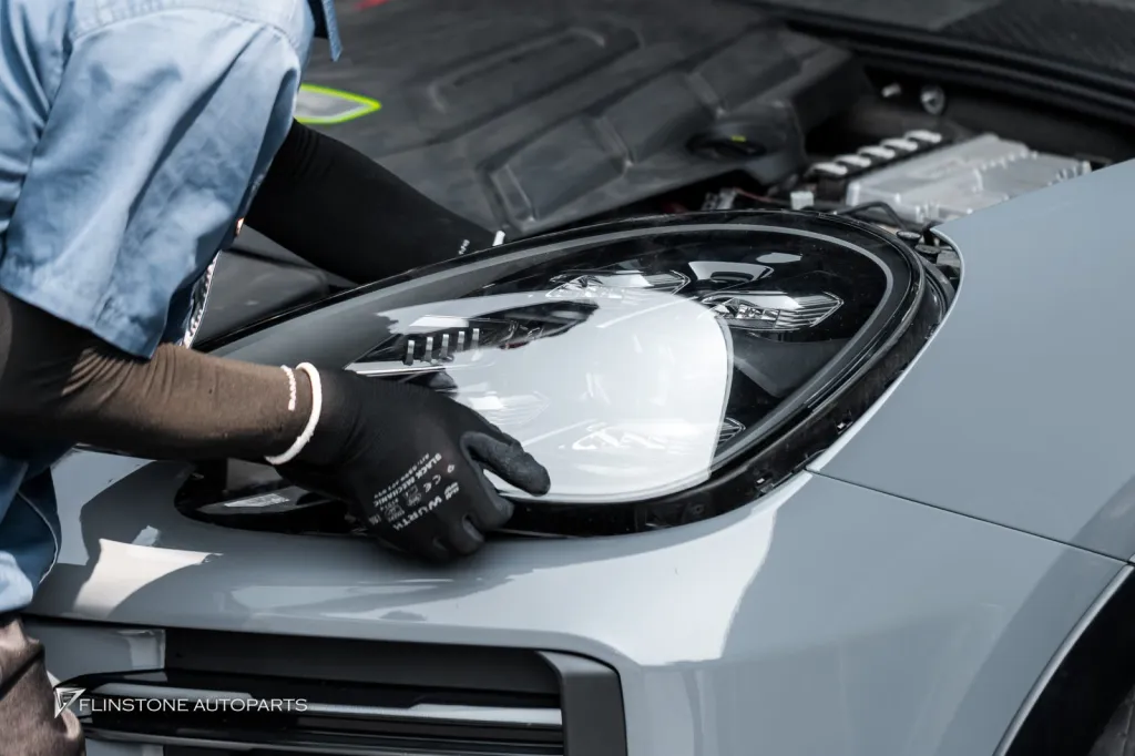Porsche Cayenne ไฟหน้า Keyless