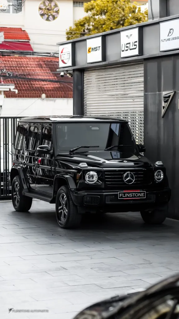 Mercedes Benz Gclass 580 Side Steps