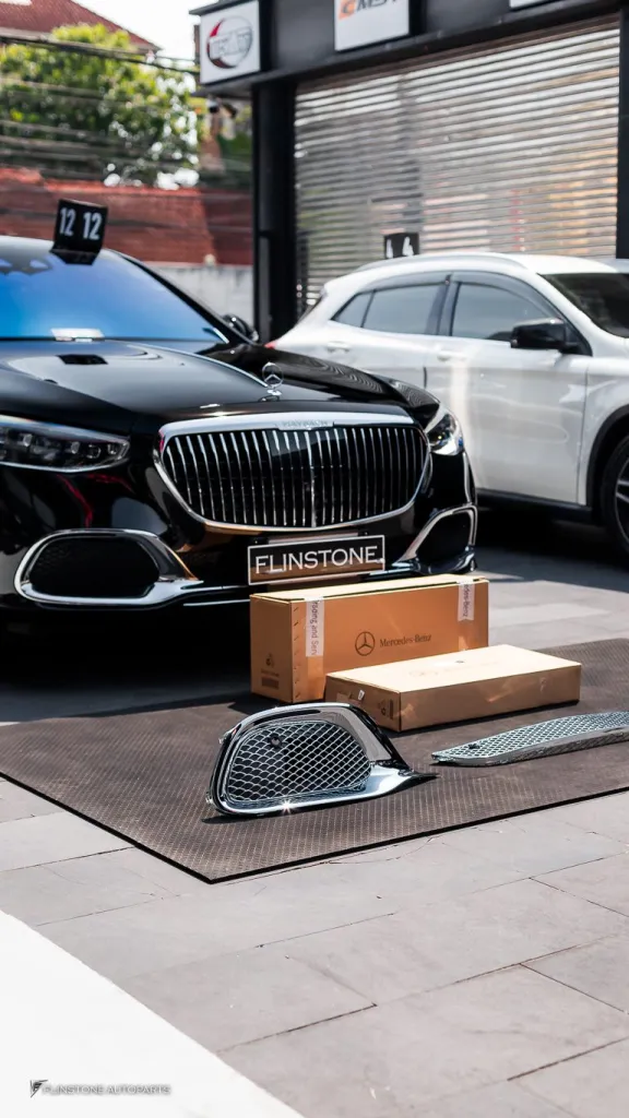 Mercedes Benz Sclass W223 ช่องลมโครเมี่ยม