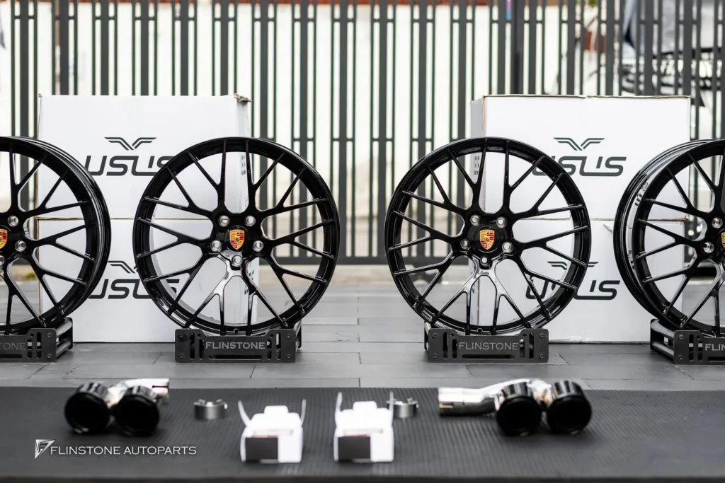 Porsche Cayenne 9Y0.2 ไฟประตู ล้อ Usus ปลายท่อ