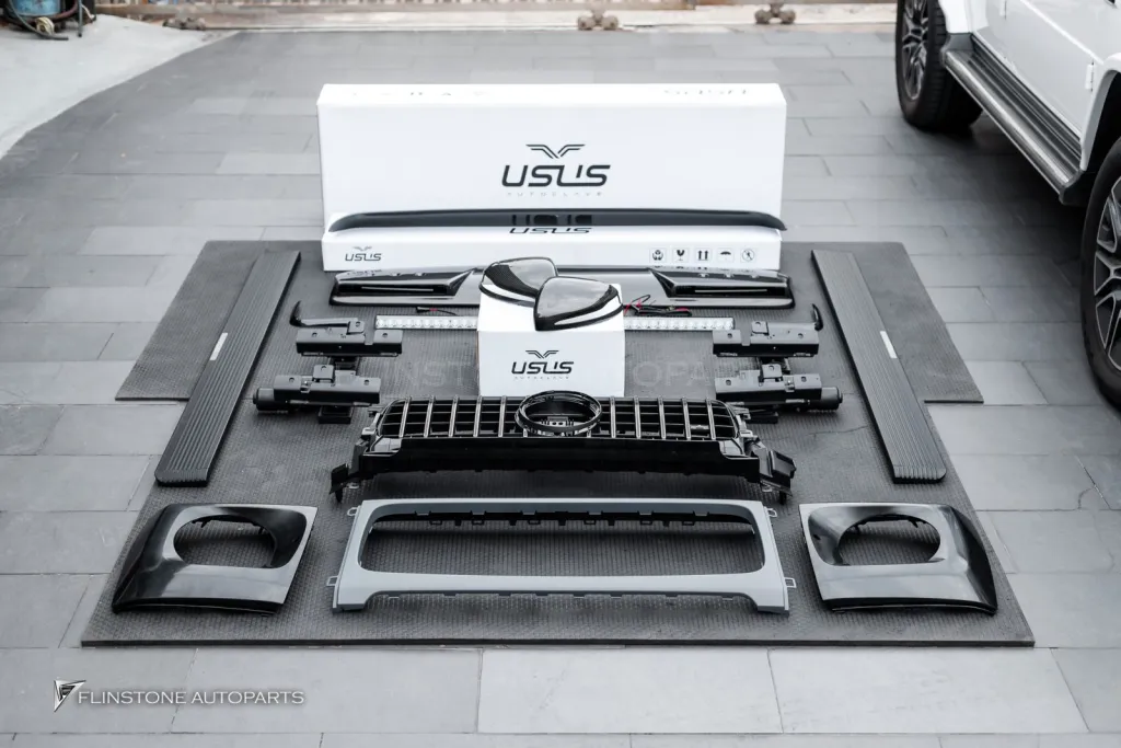 Mercedes benz Gclass G450D Grille Light Bezel bar Led Carbon Usus