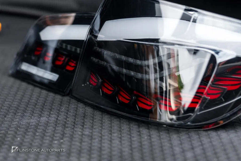 BMW F10 ลิ้นหน้า โลโก้ดำ ไฟท้าย สปอยเลอร์