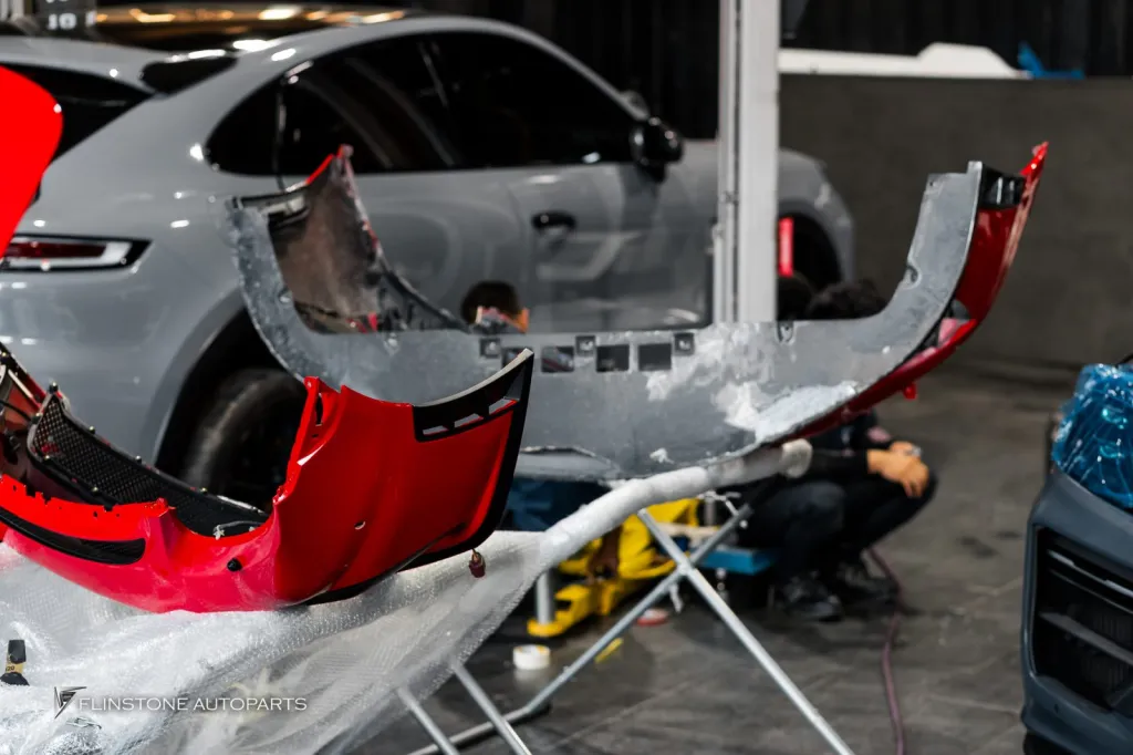 Porsche 718 cayman ชุดกันชนหน้า GT4