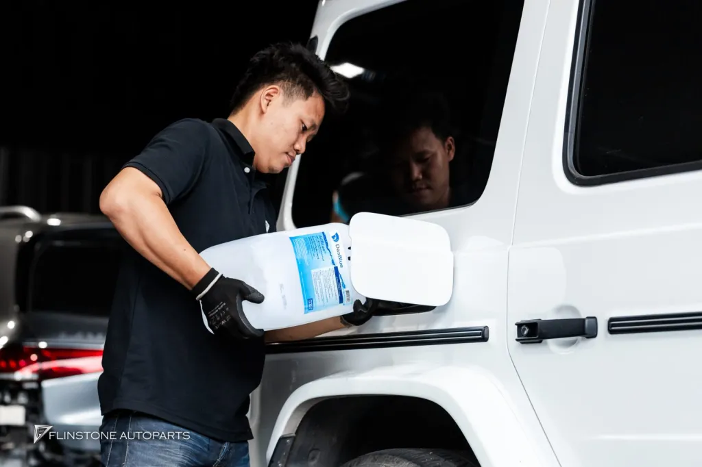 Mercedes Benz Gclass fluid Adblue