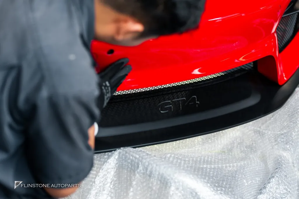 Porsche 718 cayman ชุดกันชนหน้า GT4