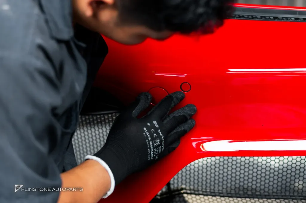 Porsche 718 cayman ชุดกันชนหน้า GT4