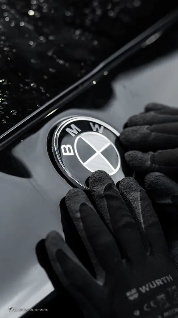 BMW F10 ลิ้นหน้า โลโก้ดำ ไฟท้าย สปอยเลอร์
