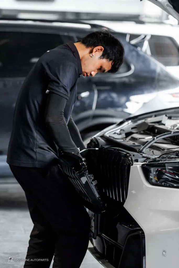 BMW X5 G05 格栅 LED 单线