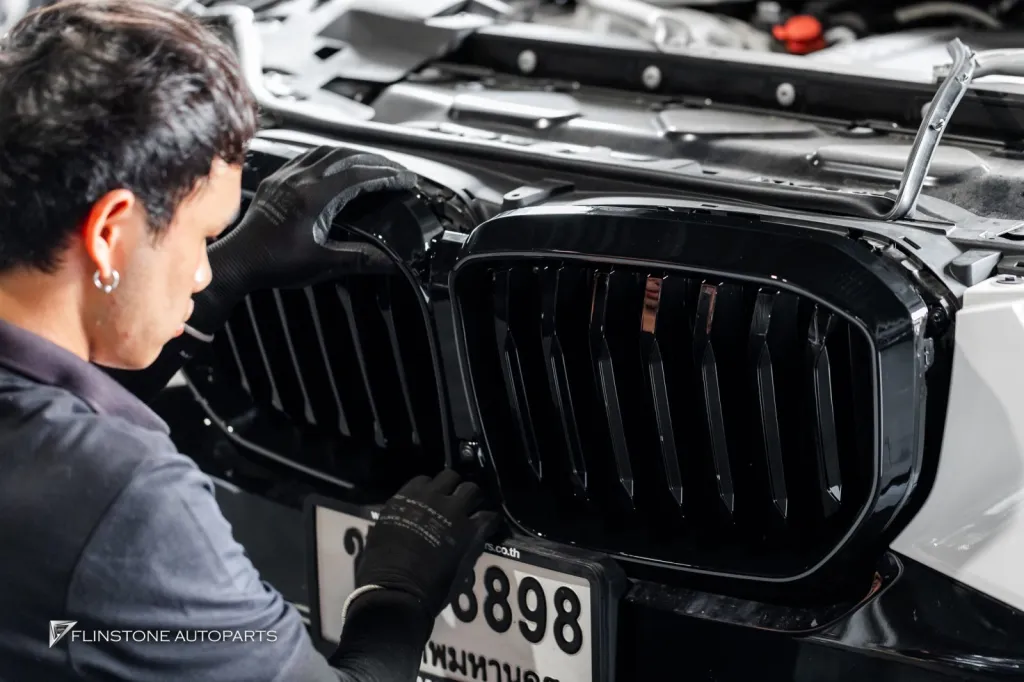 BMW X5 G05 格栅 LED 单线