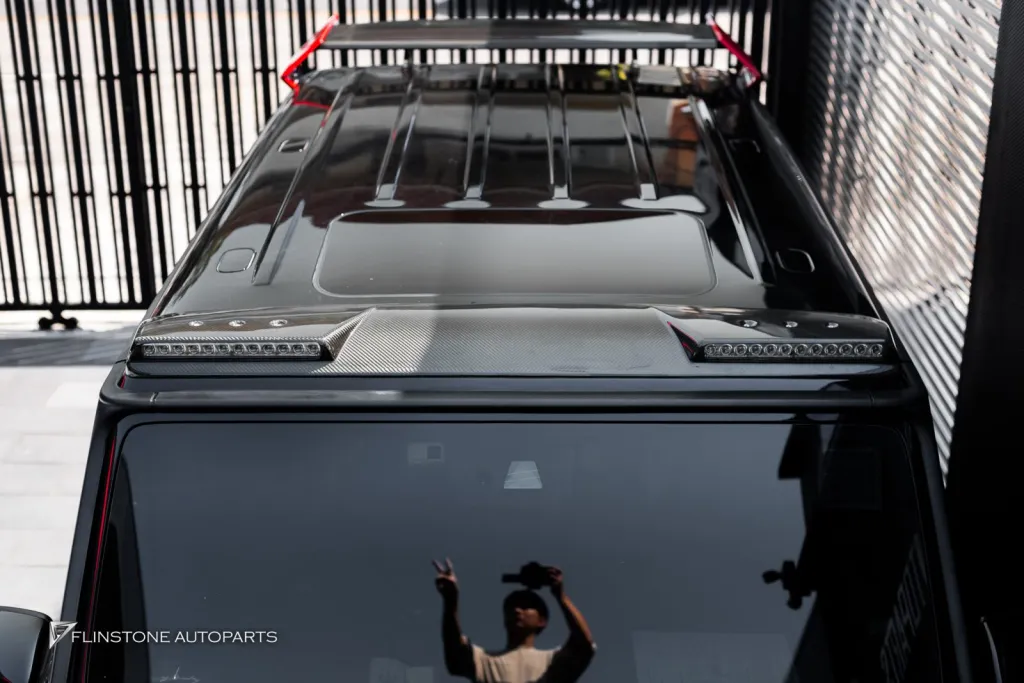 Mercedes Benz Gclass ไฟ LED หลังคา