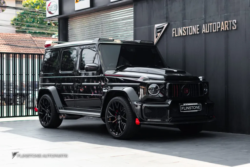 Mercedes Benz Gclass ไฟ LED หลังคา