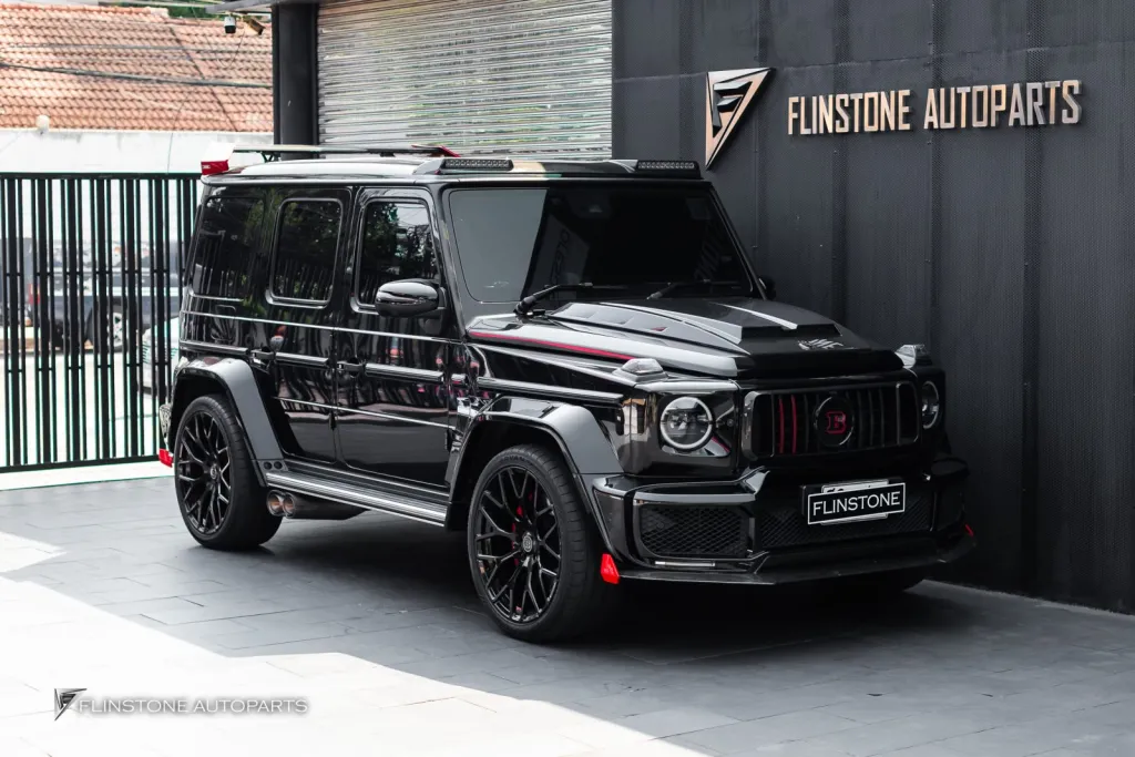 Mercedes Benz Gclass ไฟ LED หลังคา