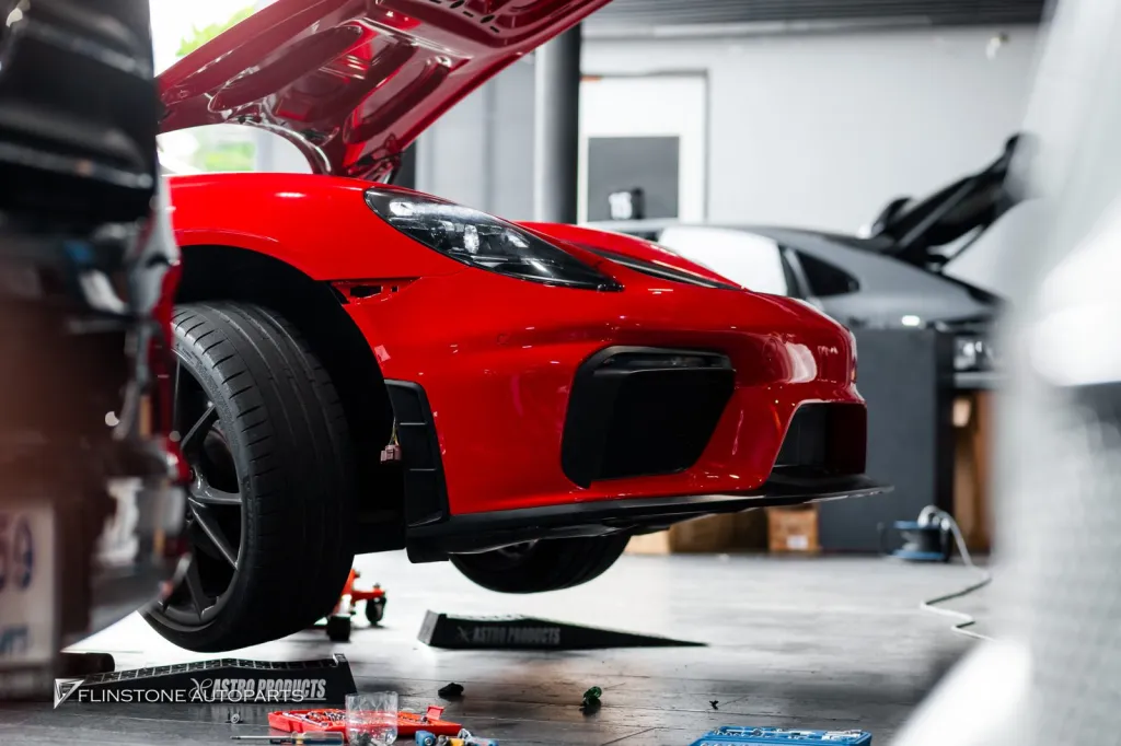 Porsche 718 cayman ชุดกันชนหน้า GT4