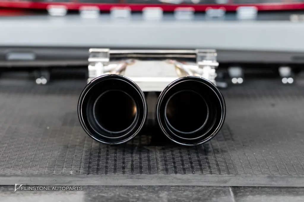 Porsche 718 Caymen Tail Lights Exhaust Tips