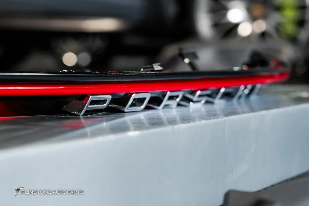 Porsche 718 Caymen Tail Lights Exhaust Tips