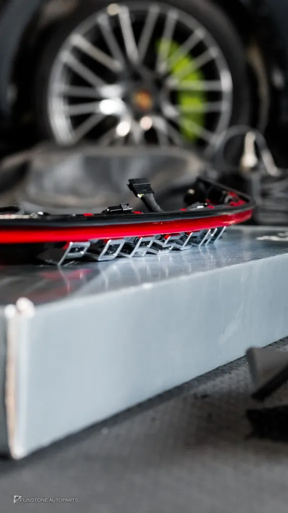 Porsche 718 Caymen Tail Lights Exhaust Tips