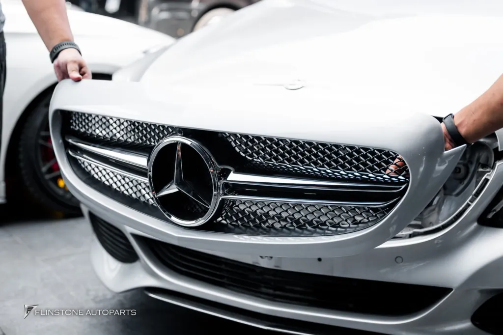 Mercedes Benz W205 Grille Recessed Star