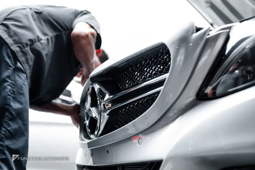 Mercedes Benz W205 Grille Recessed Star