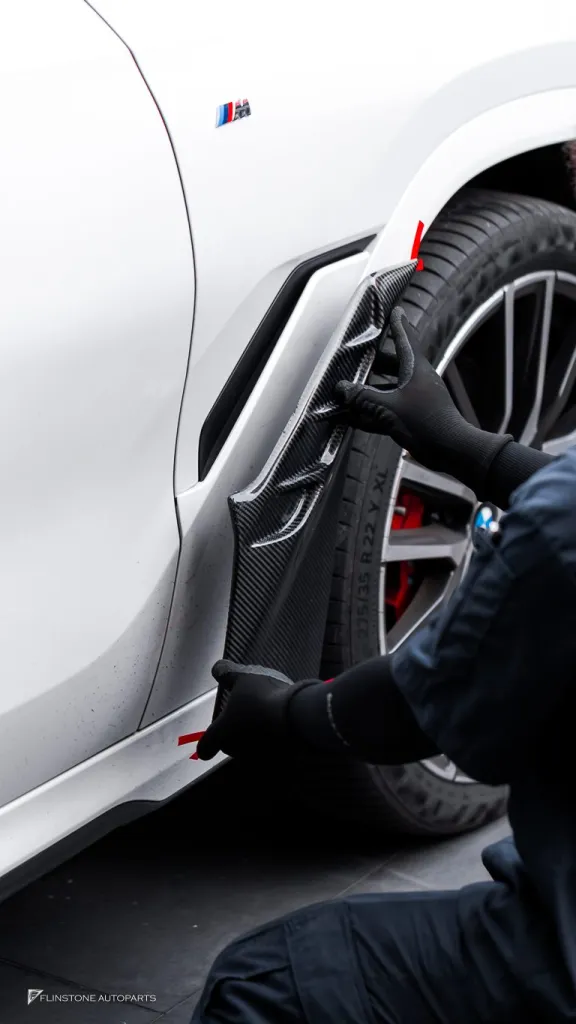 BMW X6 กระจัง LED พาร์ทคาร์บอนรอบคัน Usus