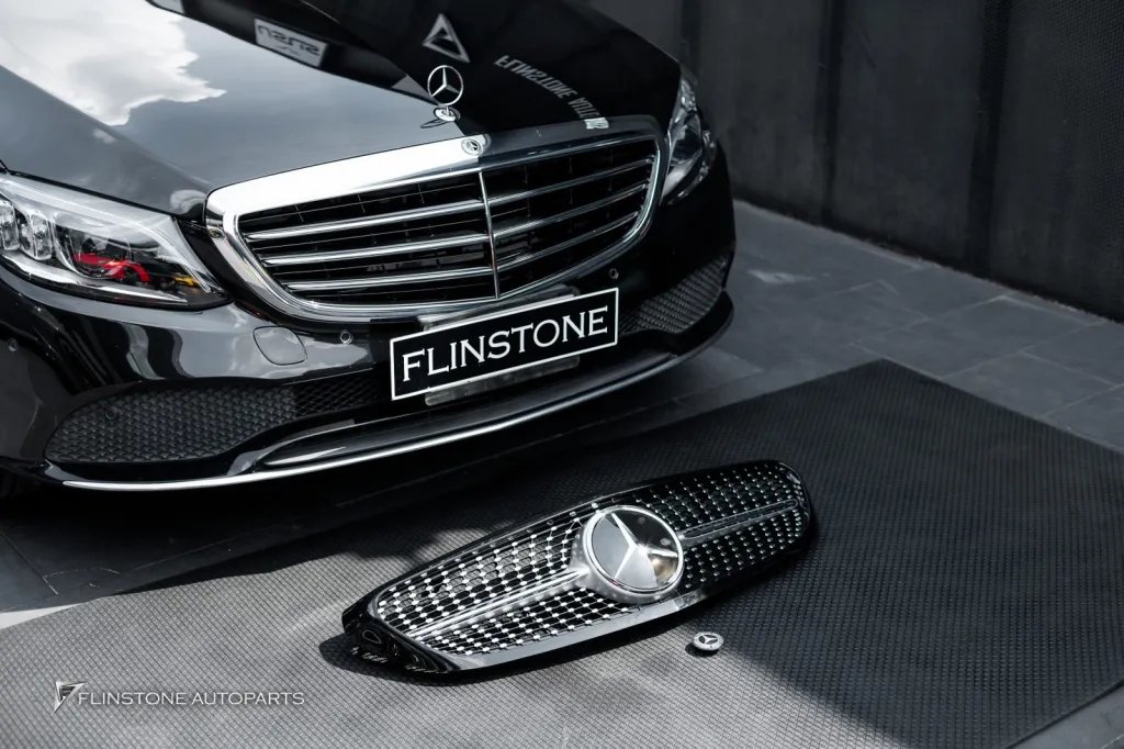 Mercedes Benz W212 กระจัง ดาวจม