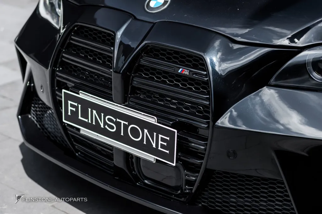 BMW E60 Front Bumper Tail Lights Emblems M