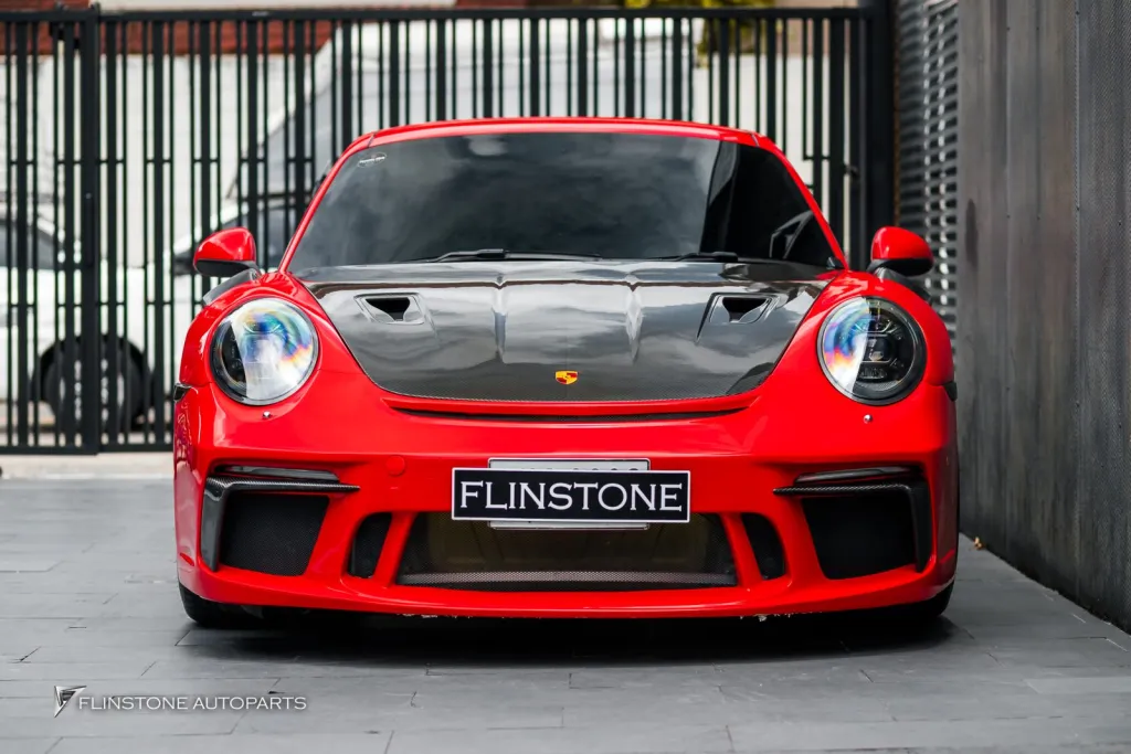 Porsche 991 ไฟหน้า Pdls พาร์ทคาร์บอนรอบคัน Usus