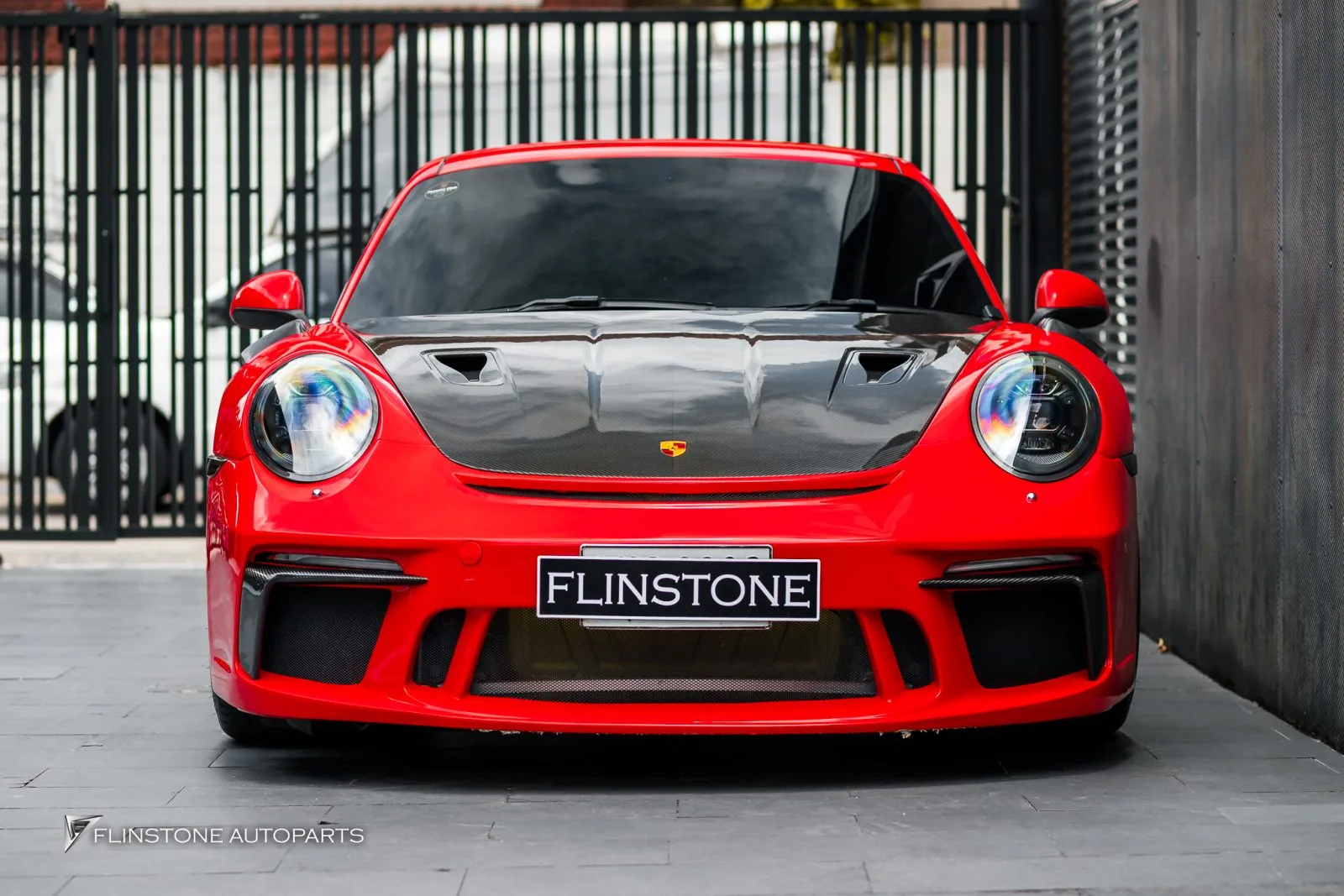 Porsche 991 ไฟหน้า Pdls พาร์ทคาร์บอนรอบคัน Usus