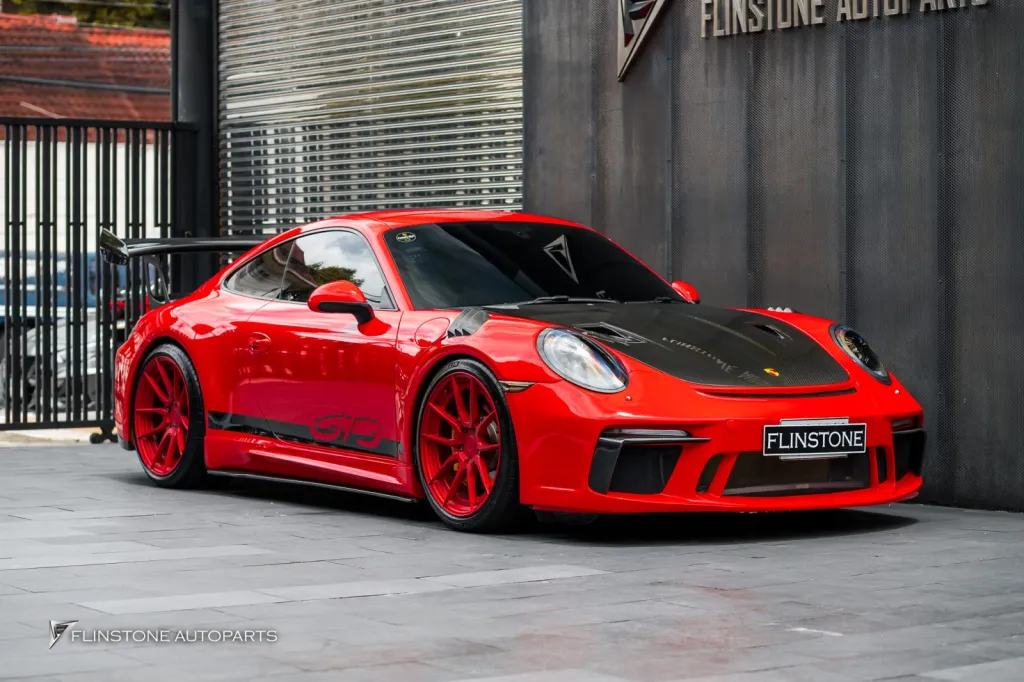 Porsche 991 ไฟหน้า Pdls พาร์ทคาร์บอนรอบคัน Usus