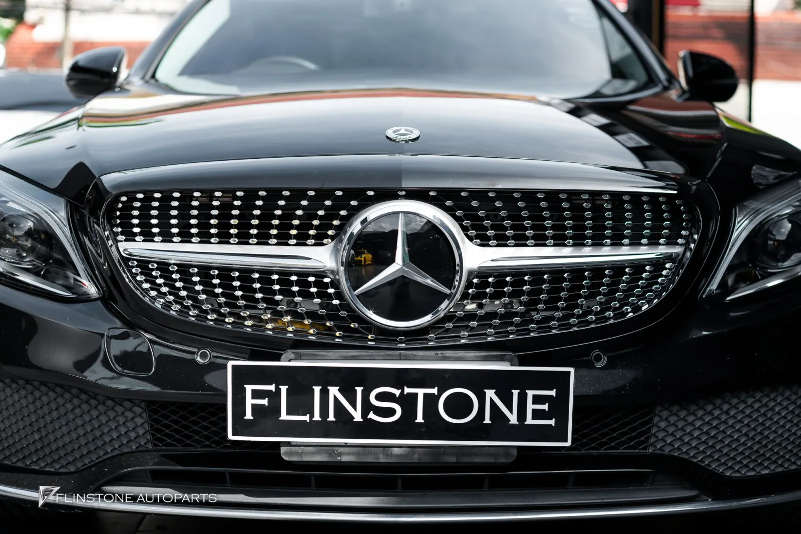 Mercedes Benz W212 กระจัง ดาวจม