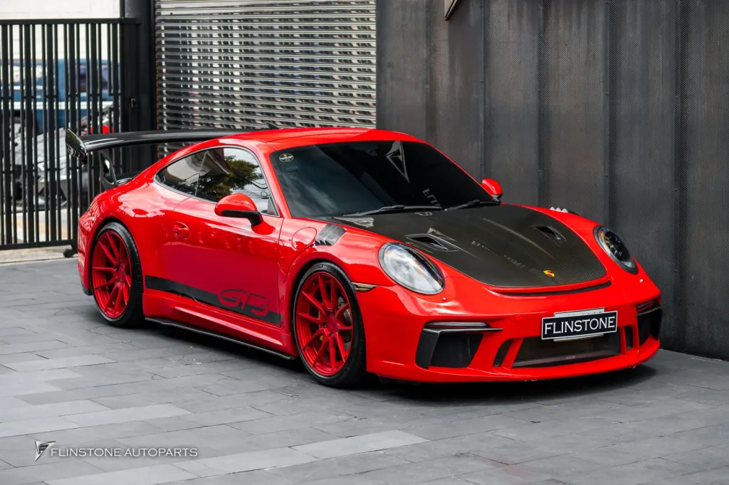 Porsche 991 ไฟหน้า Pdls พาร์ทคาร์บอนรอบคัน Usus