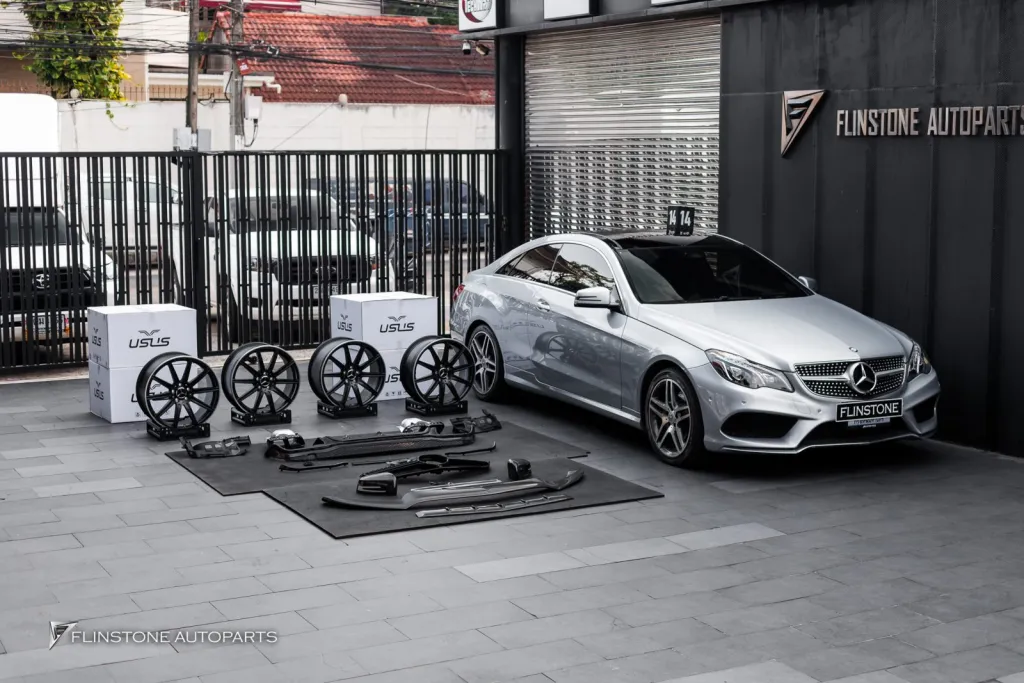 Mercedes Benz W207 ลิ้น ดิฟ กระจัง กาบบันได LED ล้อ Usus