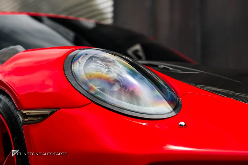 Porsche 991 ไฟหน้า Pdls พาร์ทคาร์บอนรอบคัน Usus