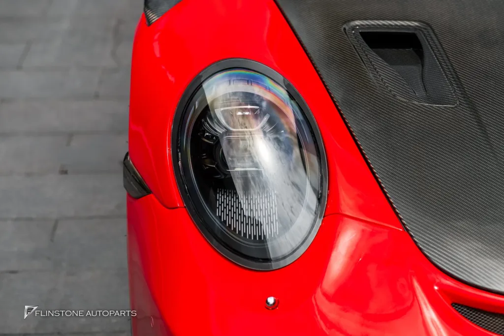 Porsche 991 ไฟหน้า Pdls พาร์ทคาร์บอนรอบคัน Usus
