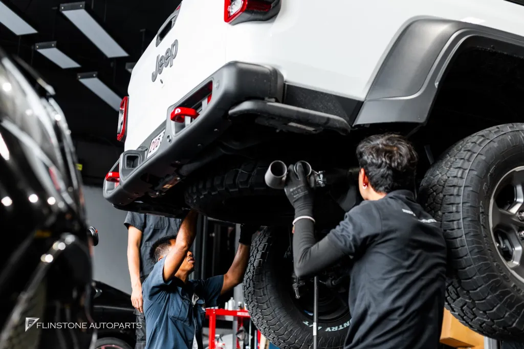 Jeep Rubicon ท่อ Usus