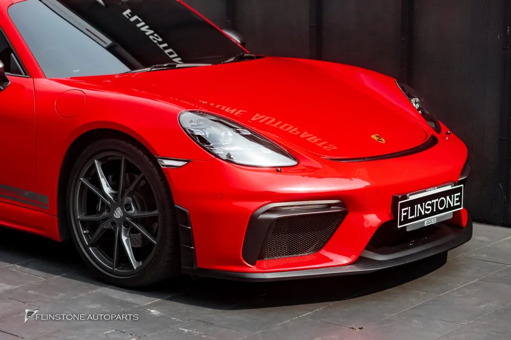 Porsche 718 cayman ชุดกันชนหน้า GT4