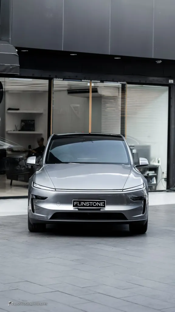 Tesla Juniper ม่านไฟฟ้า  ฟิล์มใสนอกใน