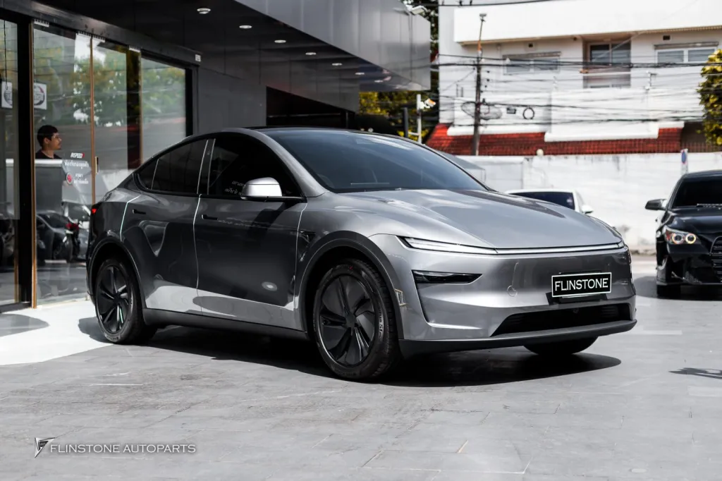 Tesla Juniper ม่านไฟฟ้า  ฟิล์มใสนอกใน