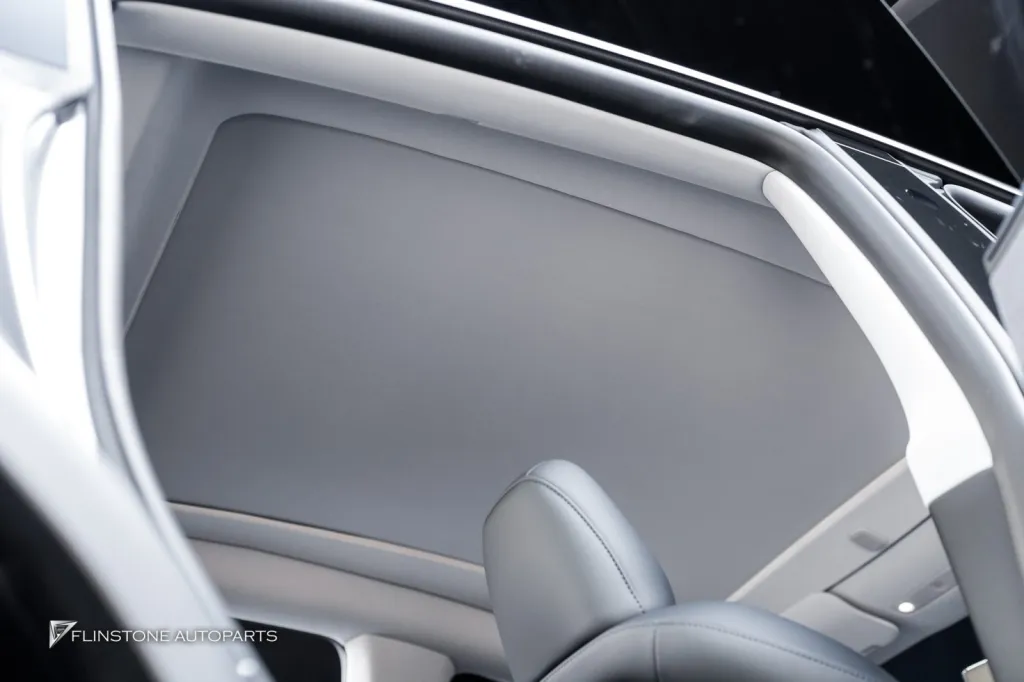 Tesla Juniper ม่านไฟฟ้า  ฟิล์มใสนอกใน