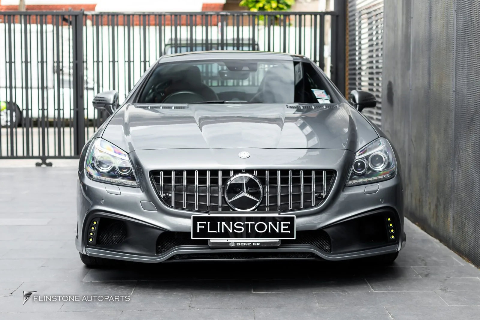 Mercedes Benz Slk W172 กันชนหน้า Wald กระจัง